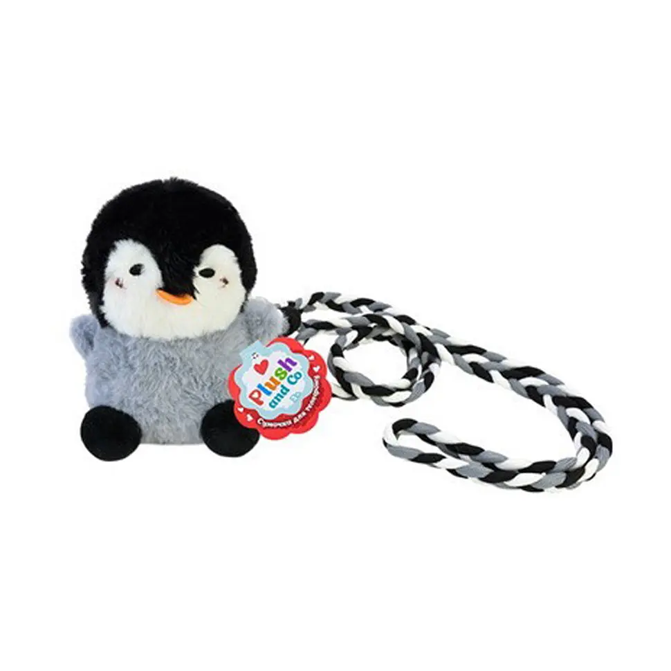 М'яка іграшка-тримач для телефону PLC25005(Black) 9х8х11 см