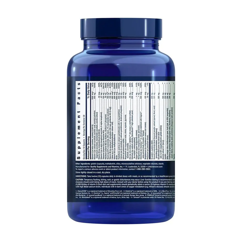 Вітаміни та мінерали Life Extension Mix Capsules 360 капсул - фото 2