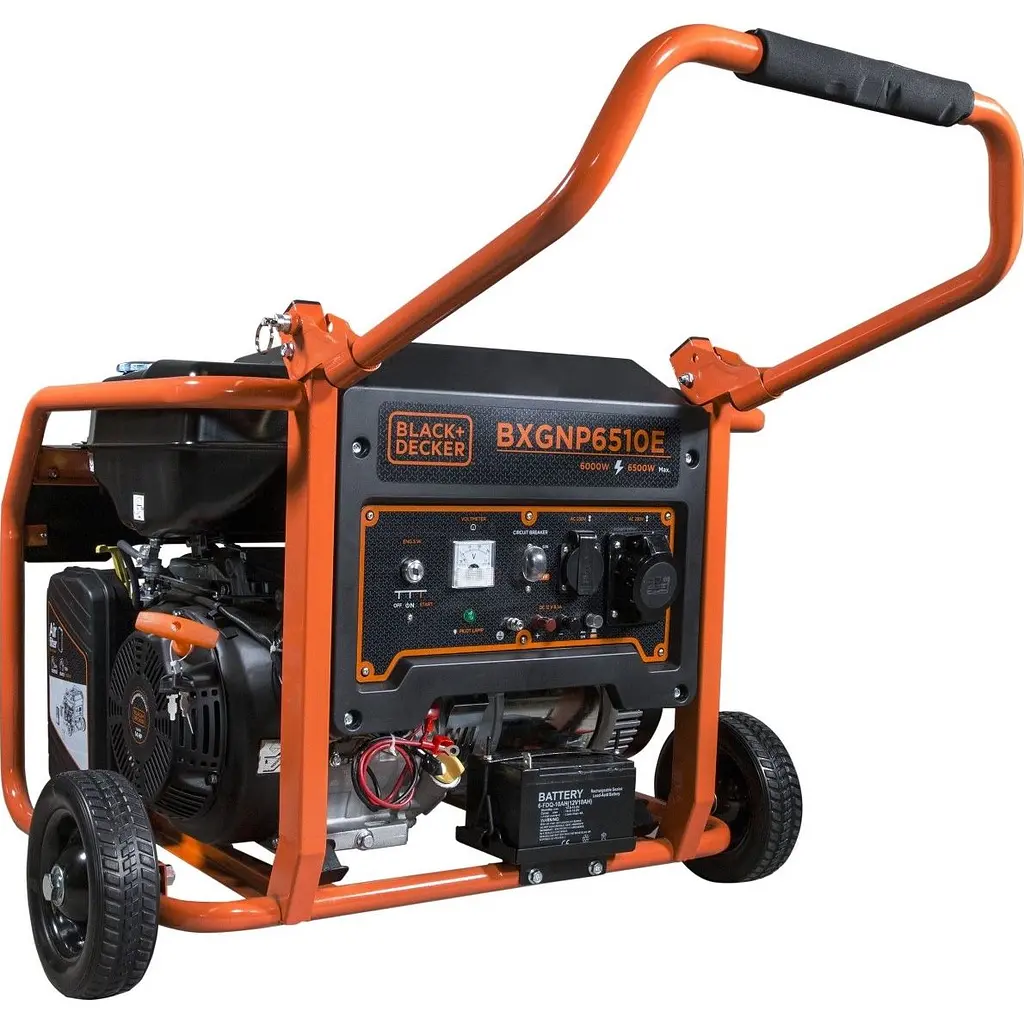 Генератор бензиновий Black+Decker BXGNP6510E [158780] - фото 9