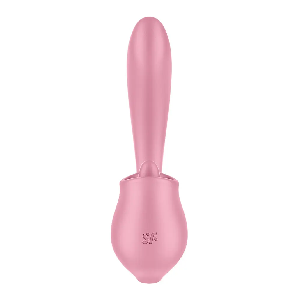 Вибратор Satisfyer Tongue Genius Вагинально-клиторальный - фото 4