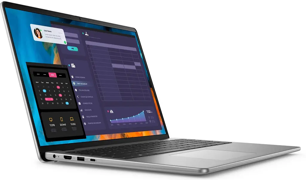 Ноутбук Dell Dell Vostro 5640 16' FHD+ AG, Intel 7 150U, 16GB, F512GB, UMA, Lin, сірий (N1094VNB5640UA_UBU) - фото 2