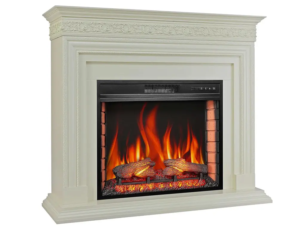 Камінокомплект ArtiFlame PRATELLA AF28S БІЛИЙ ВАНІЛЬ (зі звуком) - фото 2