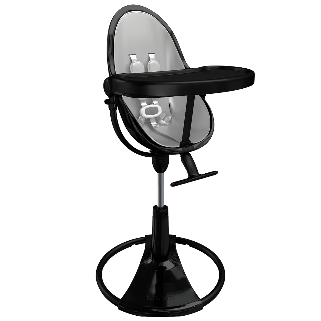 Стульчик для кормления Bloom Fresco Noir/Lunar silver (E10535-BB\E10516-LSL) - фото 6