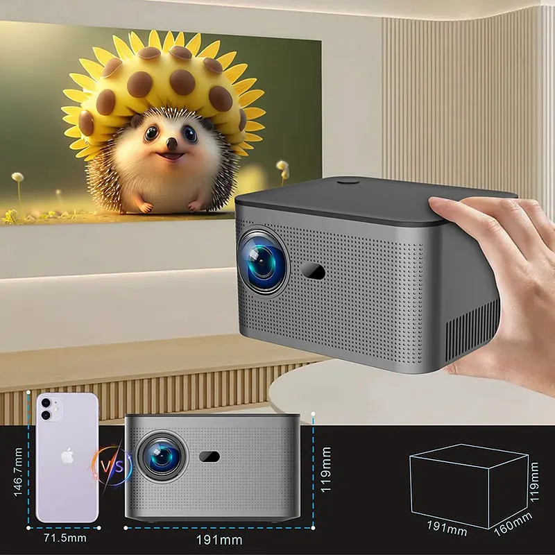 Мультимедійний смарт проектор з електрофокусом Magcubic HY350 1080P 2/32 Гб 580 ANSI Android 11 - фото 7