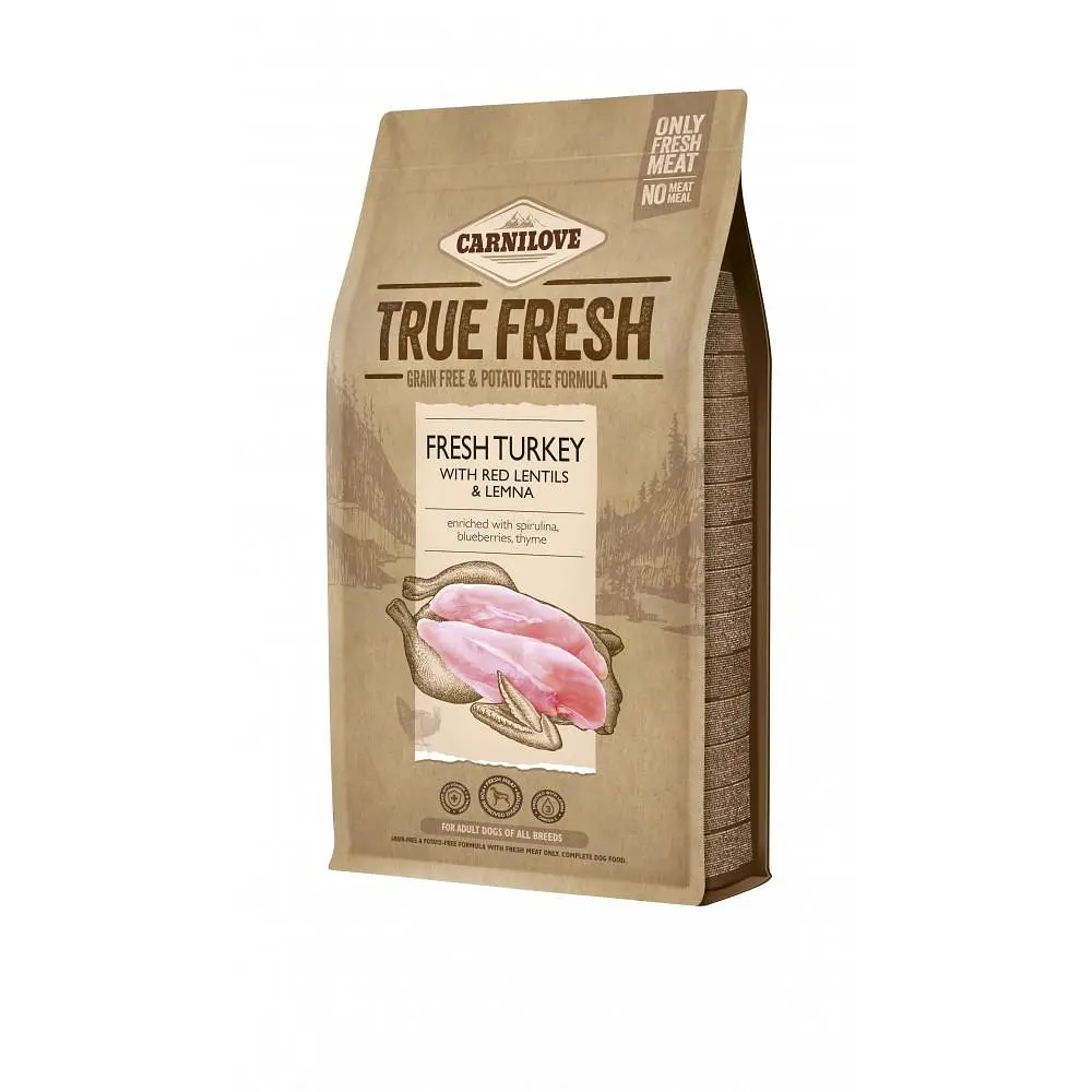 Сухий корм Carnilove True Fresh Turkey Карнілав для дорослих собак усіх порід, індичка, 1.4 кг (арт.171542)