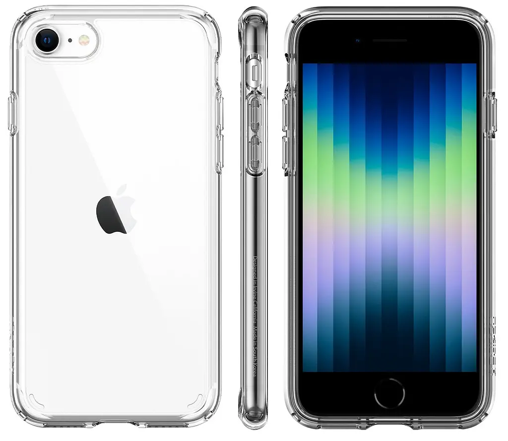 Чохол Spigen Ultra Hybrid для iPhone 7 8 SE 2020 SE 2022 Прозорий 042CS20927 - фото 9