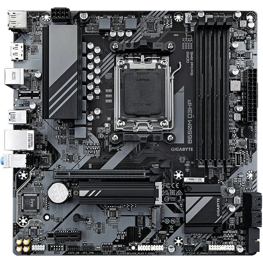 Материнська плата Gigabyte B650M D3HP [139977] - фото 2