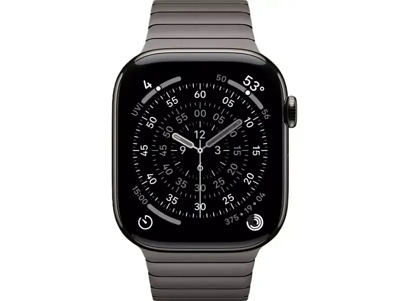 Смарт-годинник Apple Watch Series 11 GPS + Cellular 42mm Slate Tit. Case w. Slate Link Bracelet (MF9K4+MXMD3) - фото 2