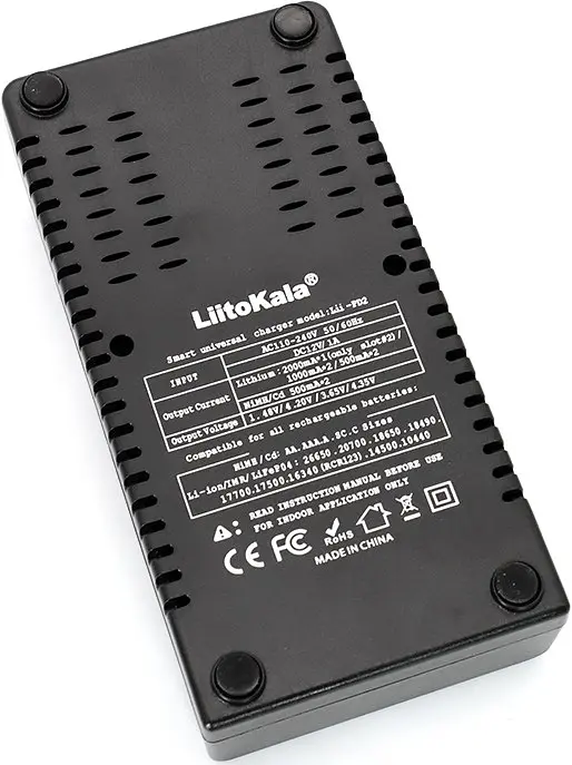 Зарядний пристрій LiitoKala Lii-PD2, 2x(LiOn/LiFePO4/NiMH/NiCd), display - фото 6