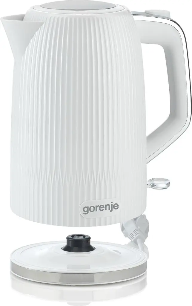 Gorenje Електрочайник 1.7л, Strix-контроль, білий матовий - фото 7