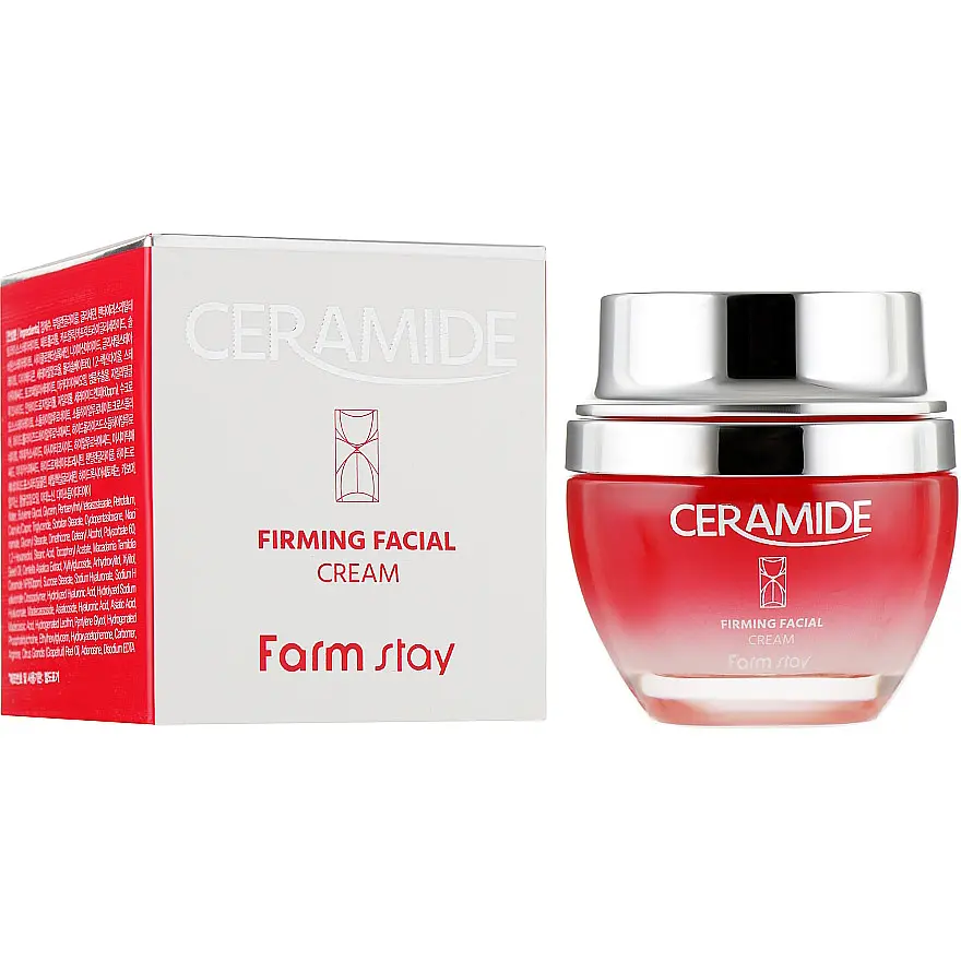 Укрепляющий крем для лица FarmStay Ceramide Firming Facial Cream с церамидами 50 мл - фото 2