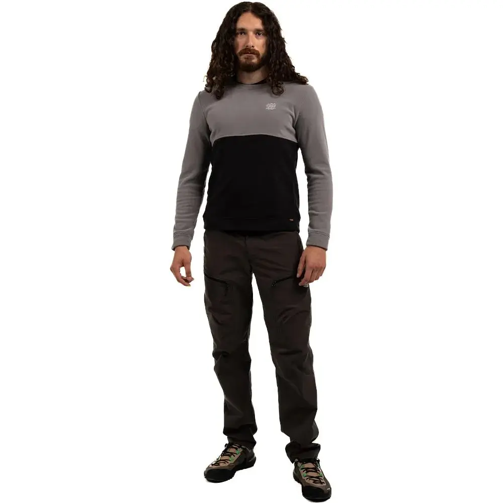 Флис мужской Turbat Scout Mens S Черный-Серый - фото 2
