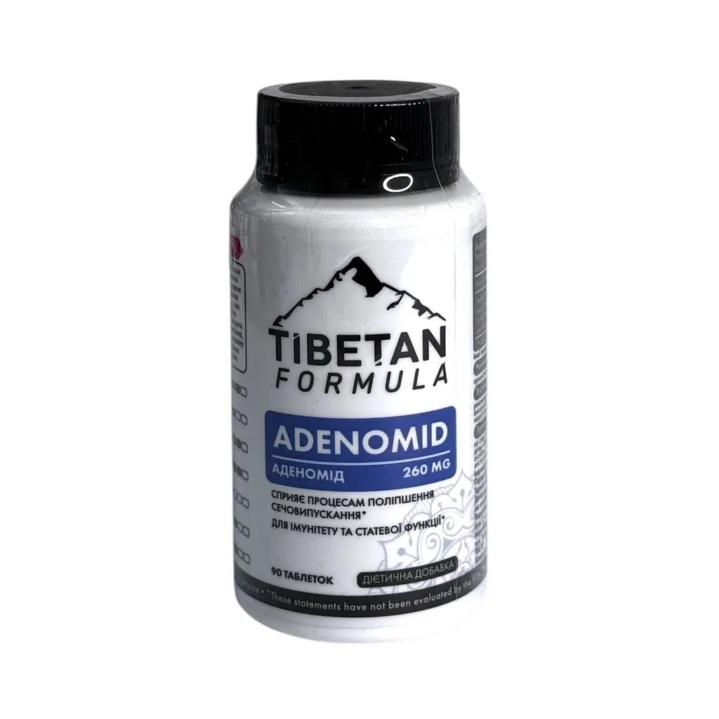 Таблетки Tibetan Formula Аденомід 90 таблеток