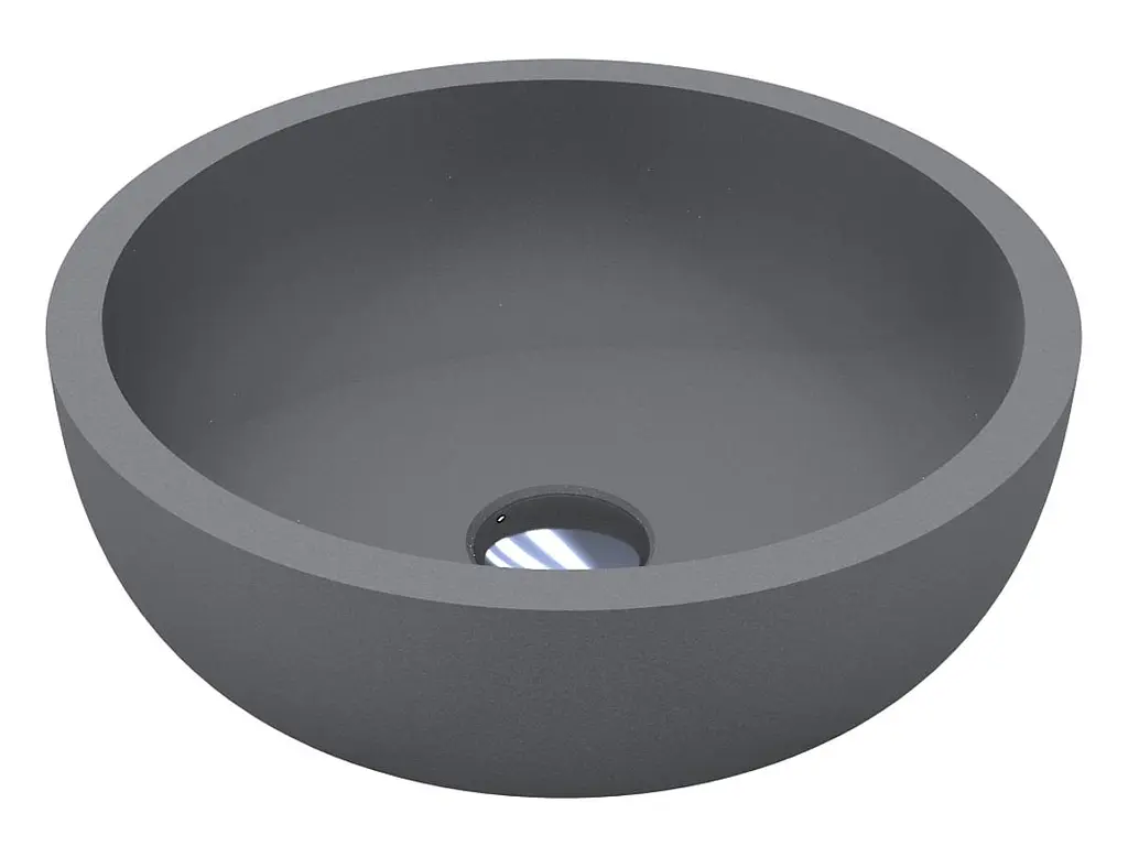 Умивальник Miraggio Mark 375 mirastone gray Сірий 0002681