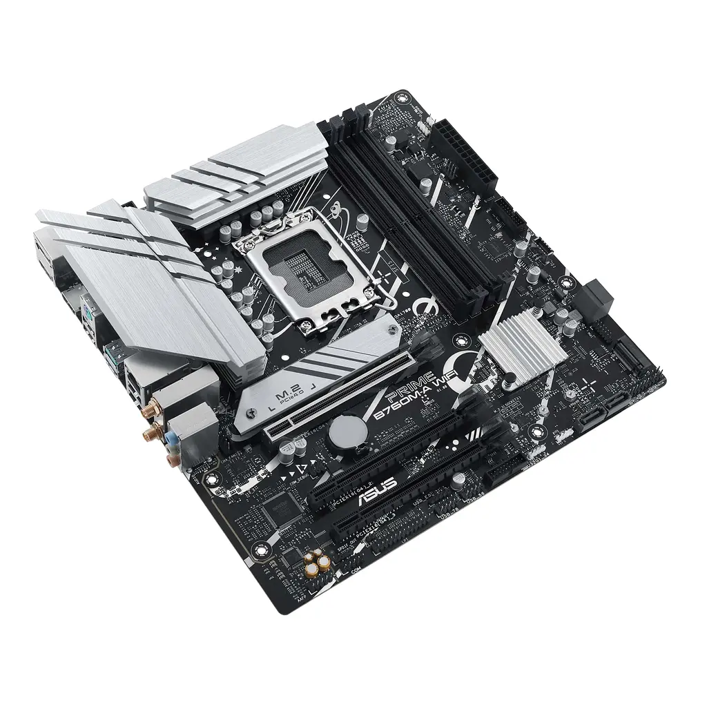 Материнская плата PRIME B760M-A WIFI s1700 B760 4xDDR5 M.2 HDMI DP Wi-Fi BT mATX Asus teh0019101 - фото 6