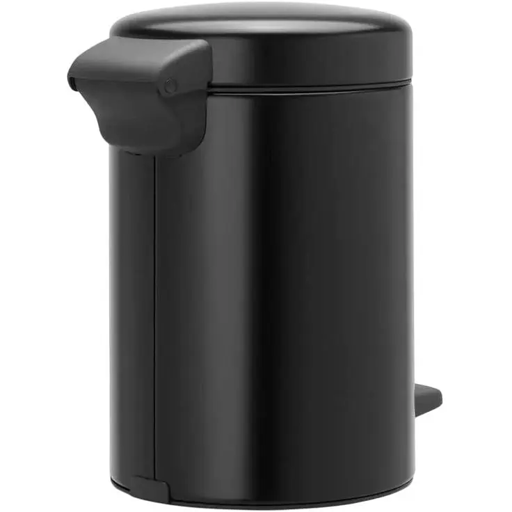 Ведро для мусора Brabantia Pedal Bin черное 3 л (113321) - фото 2