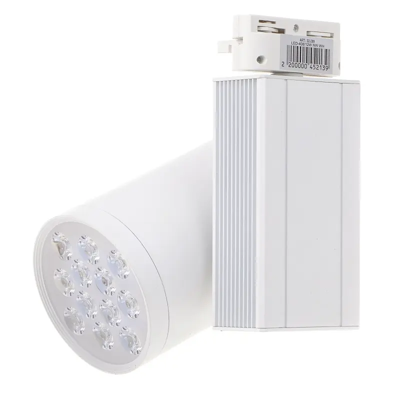 Светильник трековый поворотный LED 408/12W NW WH Brille 32-289 - фото 3