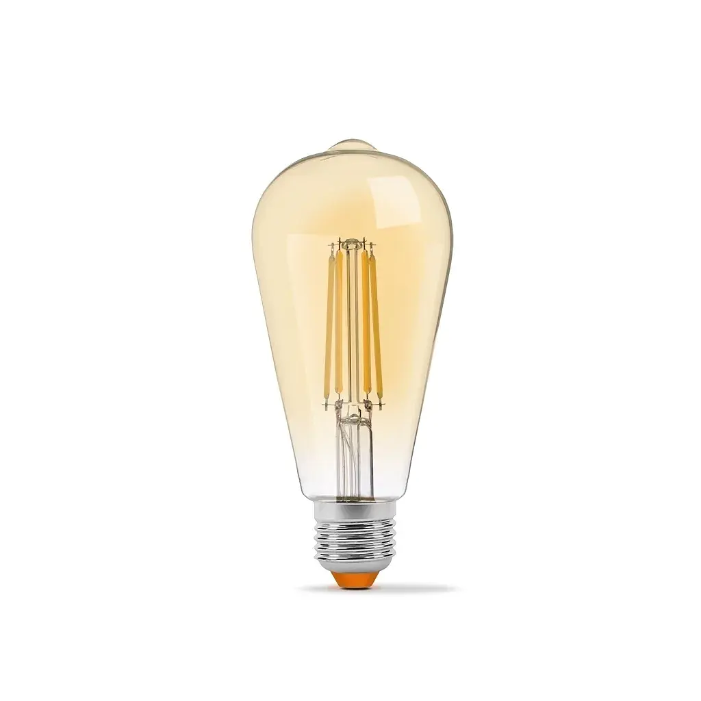 Лампочка Videx Filament ST64FA 10W E27 2200K бронза (VL-ST64FA-10272) - фото 2
