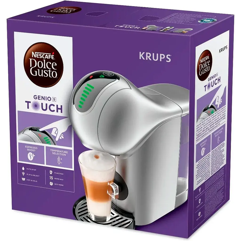 Кавоварка капсульна Krups Nescafe Dolce Gusto Genio S Touch KP440E10 [96319] - фото 8