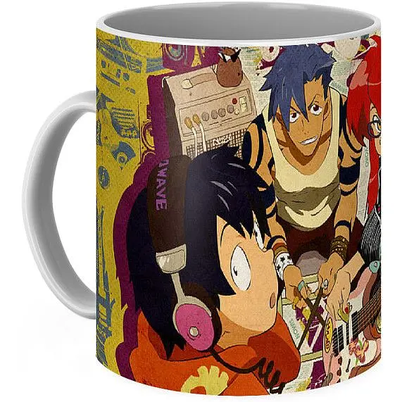 Кухоль GeekLand Гуррен-Лаганн Gurren Lagann Gl 01.02 330 мл білий - фото 3