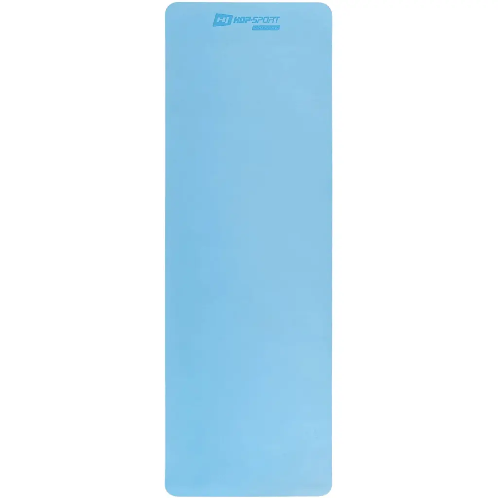 Коврик для фитнеса Hop-Sport TPE HS-T006GM 0.6 см сине-голубой - фото 2