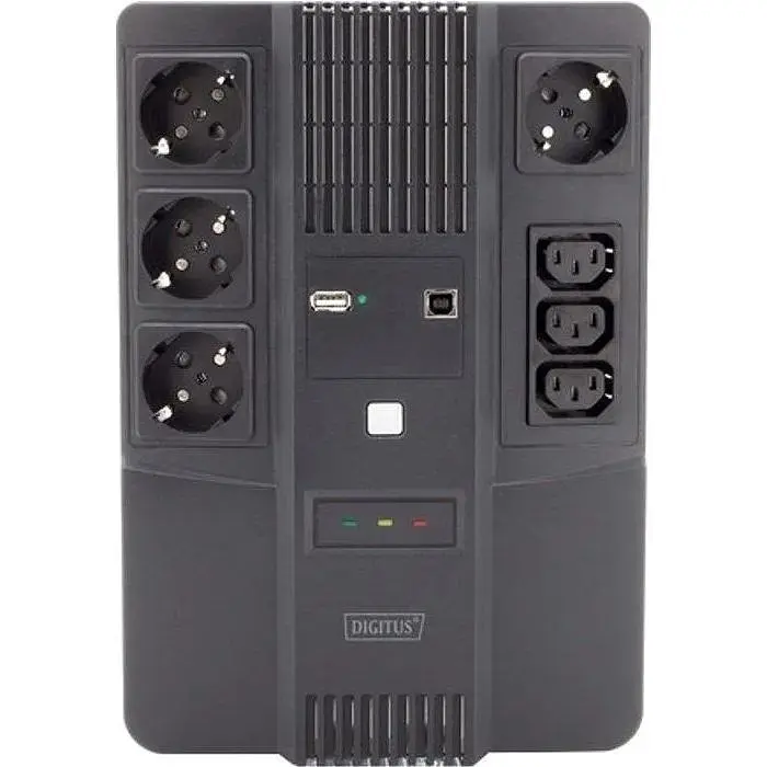 Линейно-интерактивный ИБП Digitus All-in-One 800VA/480W (DN-170111) - фото 2