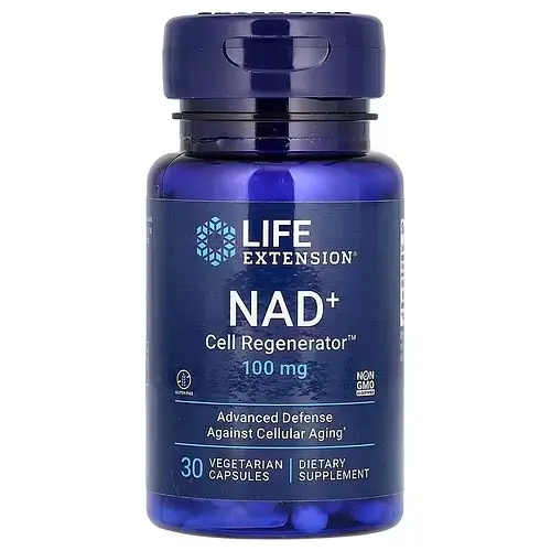 Ніацин (B-3) NAD+ Cell Regenerator 100 mg 30 капсул Life Extension vit0005283
