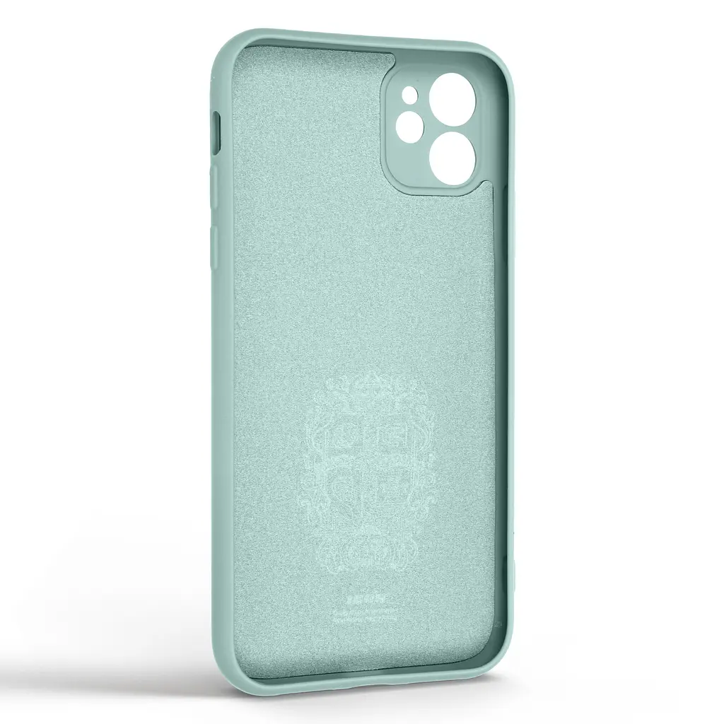 Силиконовый чехол для Apple iPhone 11, Icon Ring, зеленый, панель-накладка, с кольцом-подставкой на 360°, противоударный, возможность использования магнитных держателей, ArmorStandart (ARM68650) - фото 2