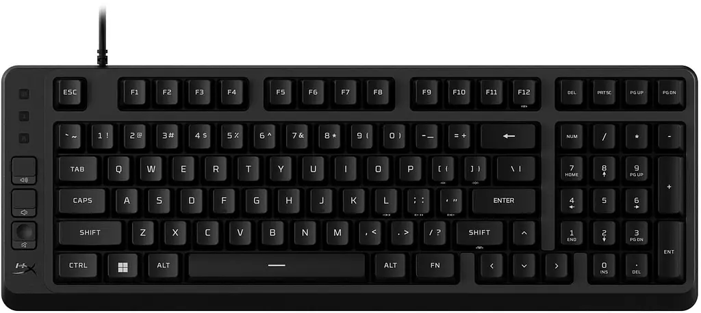 Клавиатура HyperX Alloy Origins EVE 1800 99key Red USB-A EN/UA RGB Black (B7JE0AA) - фото 2