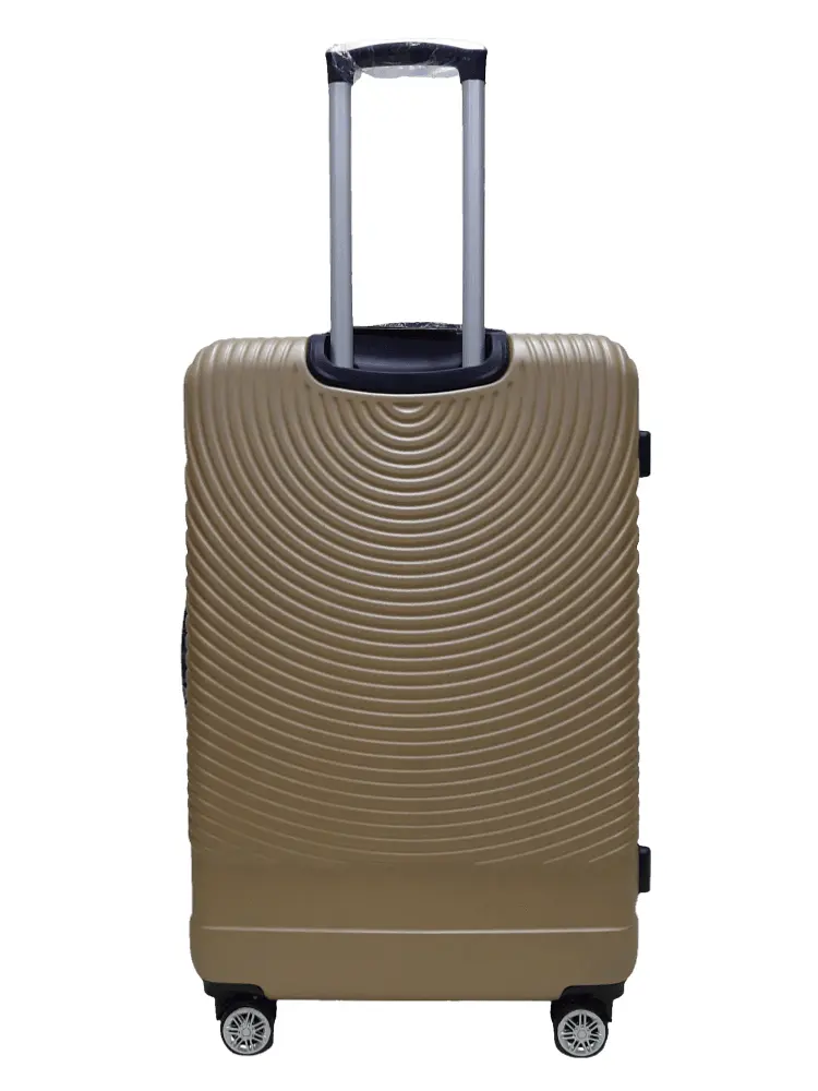 Валіза велика L ABS-пластик Worldline Airtex 652 78×52×34см 128л Шампань - фото 3