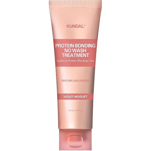 Незмивний кондиціонер для волосся "Фіолетова конвалія" 130 мл Kundal Protein Bonding No Wash Treatment Violet Muguet - фото 2