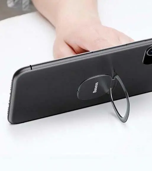 Держатель-кольцо для телефона Baseus Privity Air Outlet, Silver (SUYB-0S) - фото 5