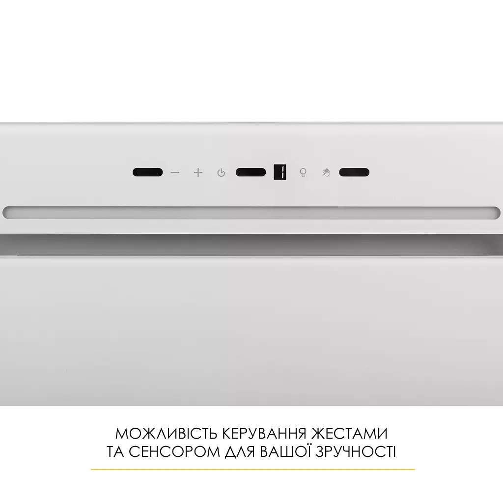 Витяжка повновбудована WEILOR LUMINA WBG 65 WHITE - фото 4