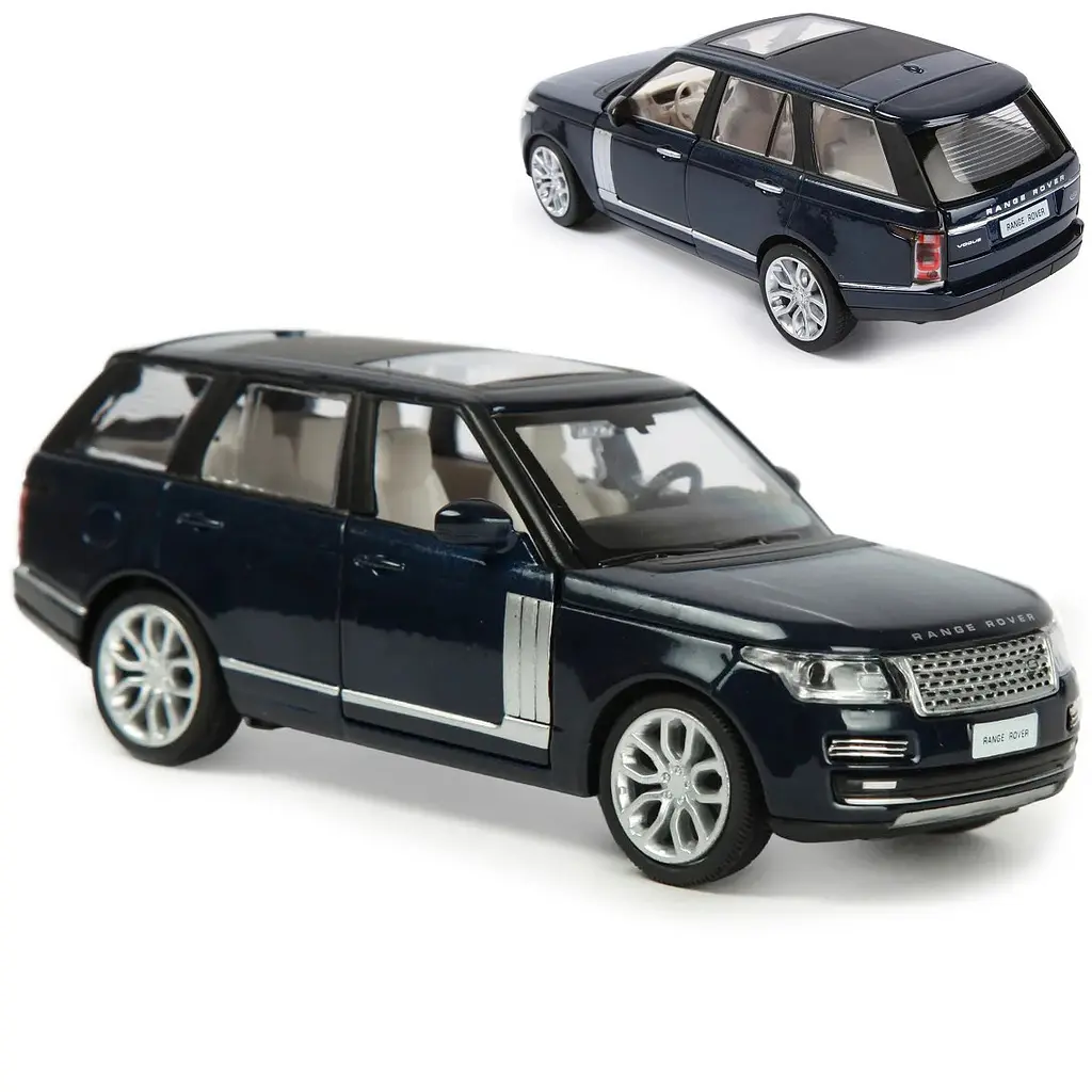 Колекційна металева модель автомобіля Автопром Range Rover 2013 з інерцією, світлом та звуком 1:34 - фото 3