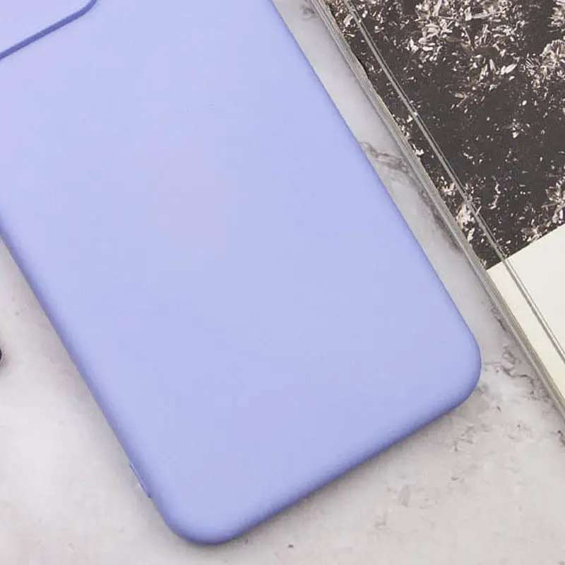 Чехол Silicone Cover Lakshmi Full Camera (A) для Oppo A38 / A18 Сиреневый / Dasheen - фото 3