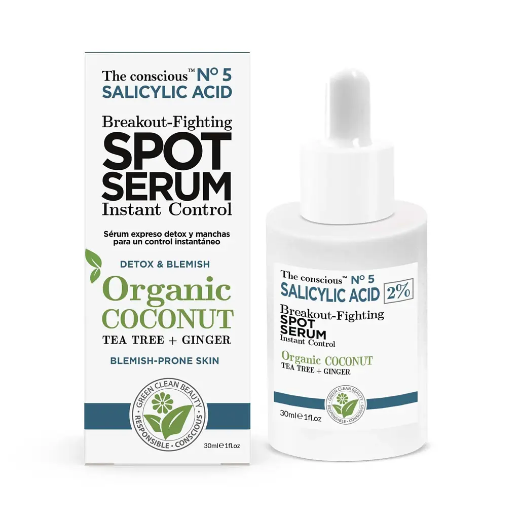 Сыворотка для лица The Conscious 2% Salicylic acid serum Breakout-Fighting Spot 30 мл - фото 2