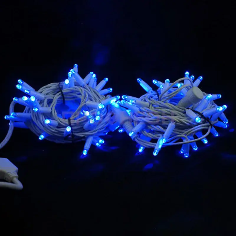 Гірлянда ColorWay IP65 10м 100Led блакитне світло (CW-GO-100L10BL) - фото 4