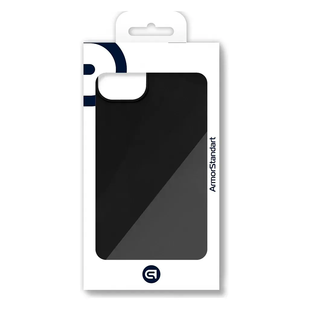 Чохол до мобільного телефона Armorstandart Matte Slim Fit Apple iPhone 15 Plus Black (ARM68242) - фото 2