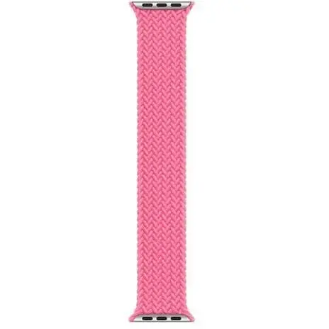 Ремешок CasePro Braided Solo Loop Flamingo Size L для Apple Watch 45mm/44mm/42mm - фото 3
