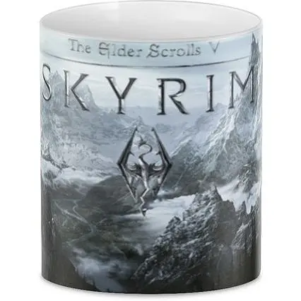 Кружка GeekLand Skyrim Vista SM 02.18 330 мл белая - фото 2