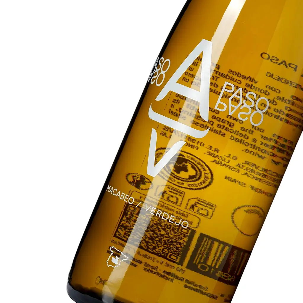 Вино Paso a Paso Macabeo Verdejo, біле, сухе, 12%, 0,75 л (8426) - фото 5