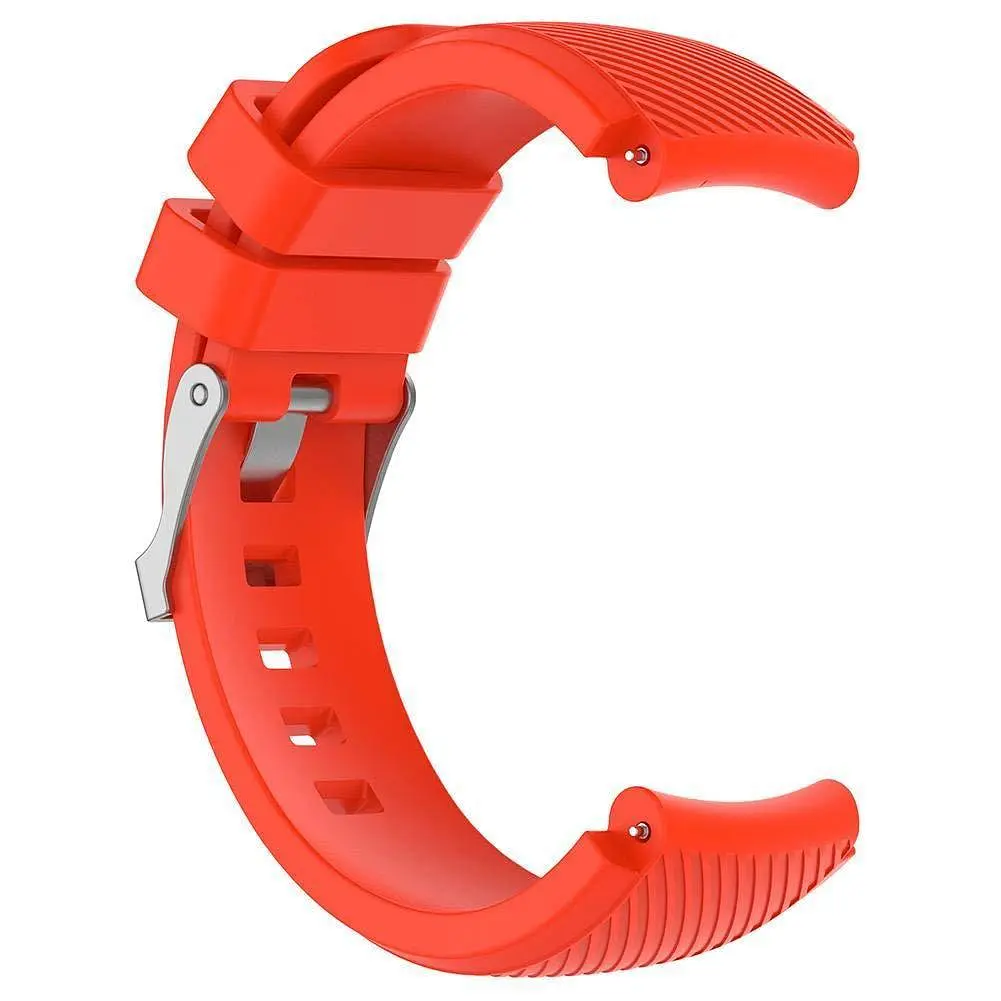 Силиконовый ремешок Primo для часов Xiaomi Amazfit GTR 47 мм Orange - фото 2