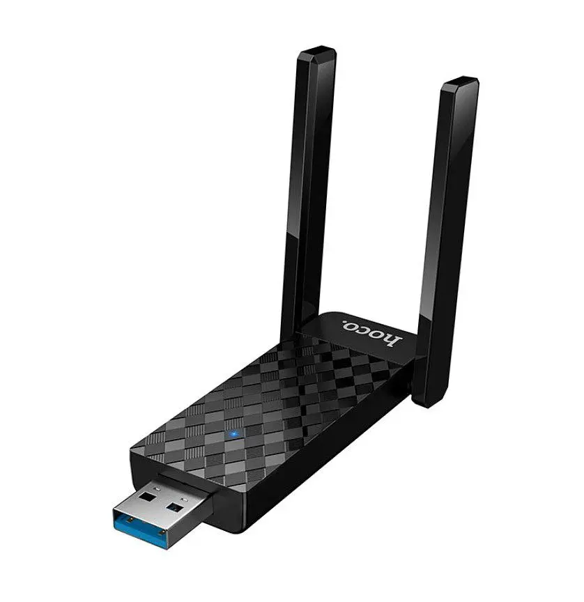USB Wi-Fi адаптер HOCO HI-34 WIFI 6, 600Mbits, 2.4G/5G - фото 2