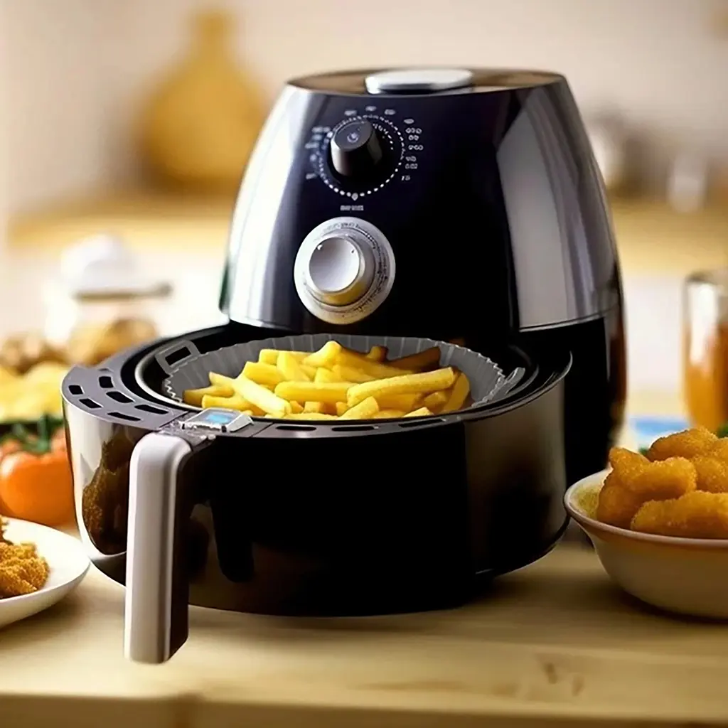 Набор из 3 круглых силиконовых форм для аэрогриля, духовки и мультипечи с высокими бортиками 6 см, 20×20 см Серый 88344 - фото 5