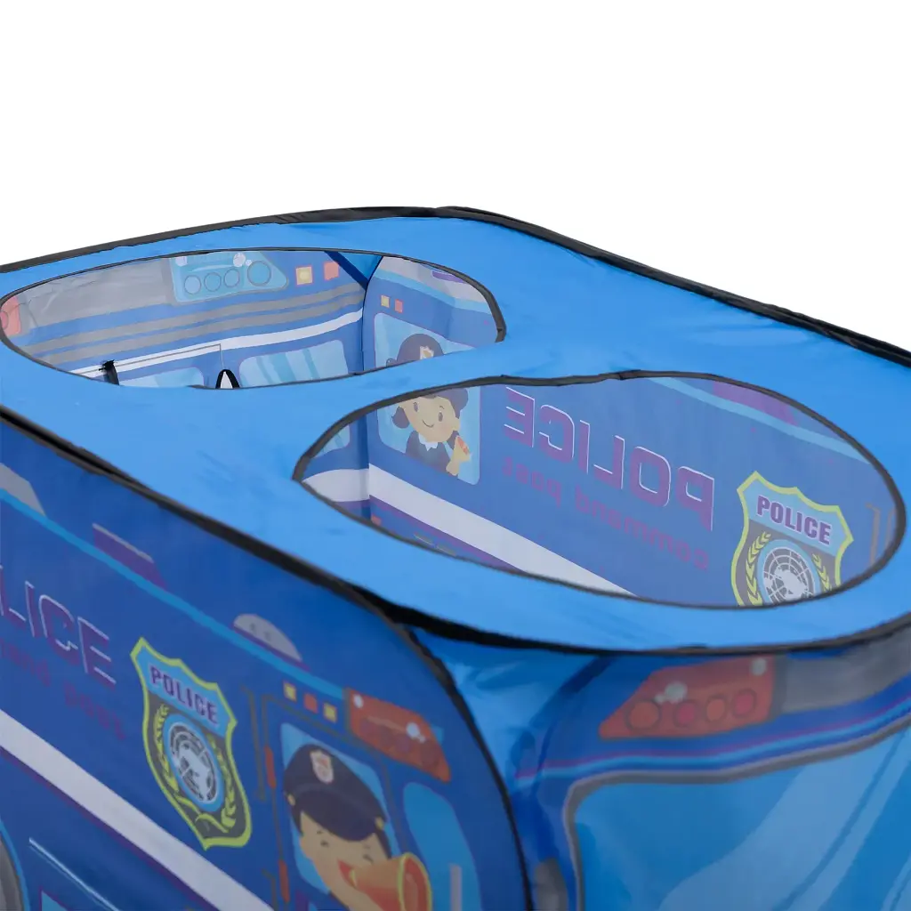 Намет дитячий ігровий LUGI HP-S-5NDBL Поліцейська машина 110х70х66 см синій - фото 3
