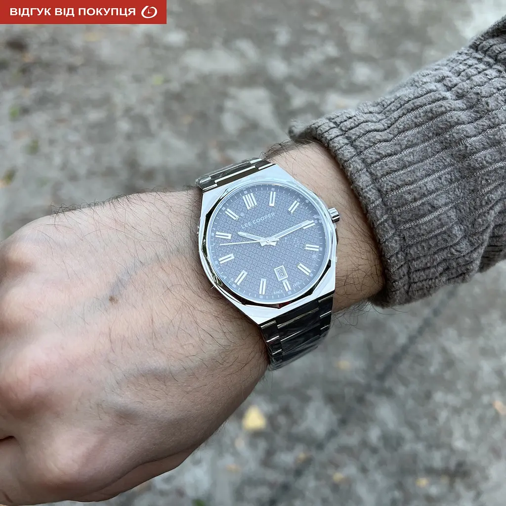Годинник Lee Cooper Knight Silver - фото 9
