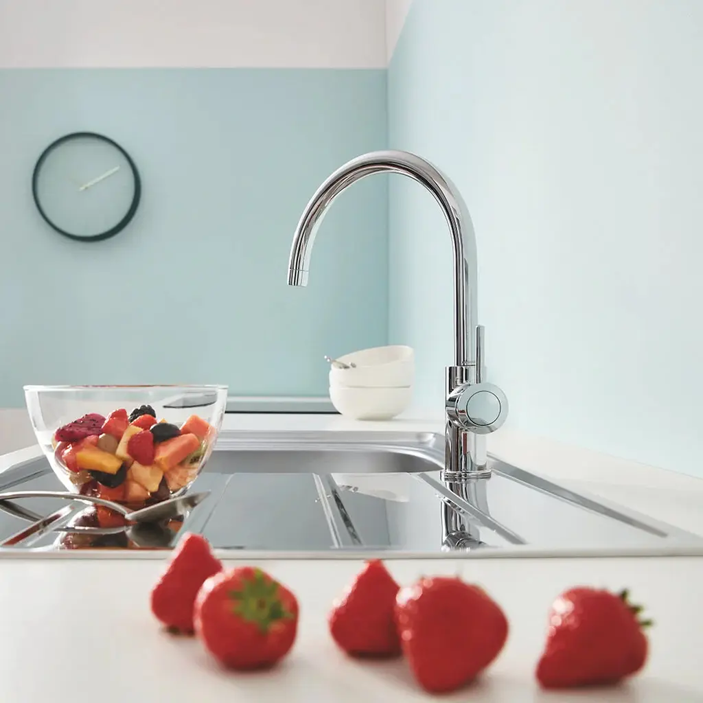 Змішувач для кухні Grohe QuickFix Start Classic 31553001, Хром - фото 5