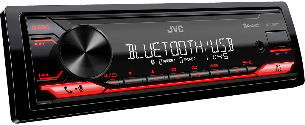 Автомагнитола JVC KD-X282BT [83419] - фото 2