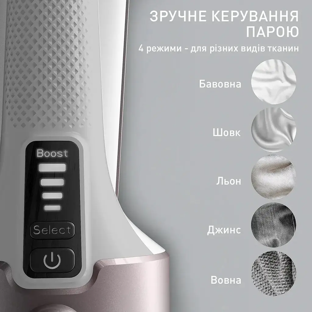 Tefal Відпарювач компактний Pure Force 2в1, 1800Вт, 180мл, постійна пара - 35гр, керам. підошва, білий - фото 7