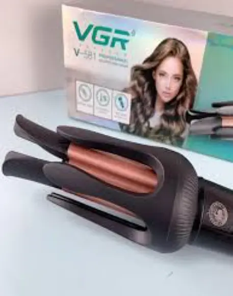 Автоматична плойка для локонів VGR V-581 стайлер кераміка дисплей 130–210°C 45 Вт чорна - фото 6